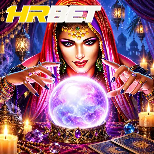 HRBET — ilustração de uma adivinha com bola de cristal