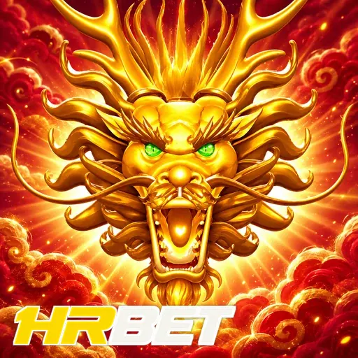 HRBET — ilustração de um dragão dourado