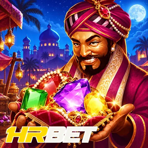 HRBET — ilustração de um mercador com tesouros