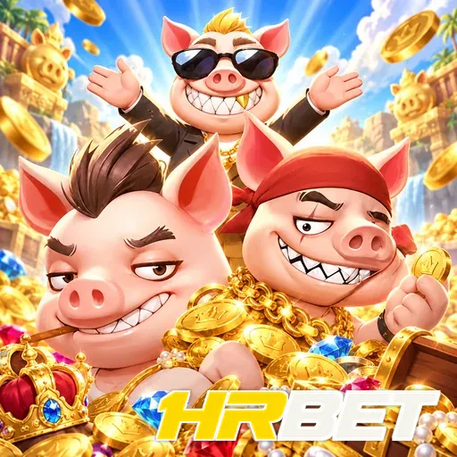 HRBET — ilustração de porcos cartunescos