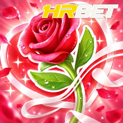 HRBET — ilustração de uma rosa cor-de-rosa